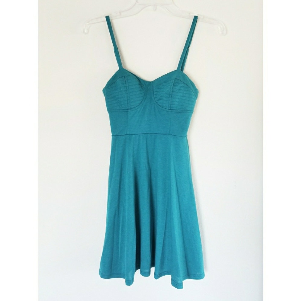 NWT Fire Los Angeles Turquoise Dress